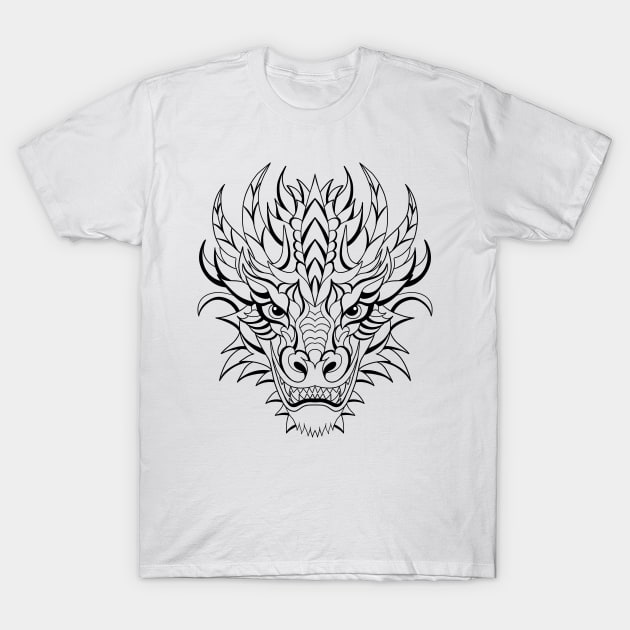 Head of dragon T-Shirt by WarmJuly